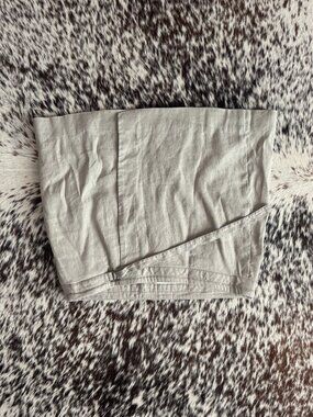 Helmut Lang Asymmetric Wrap Mini Skirt Sz 0